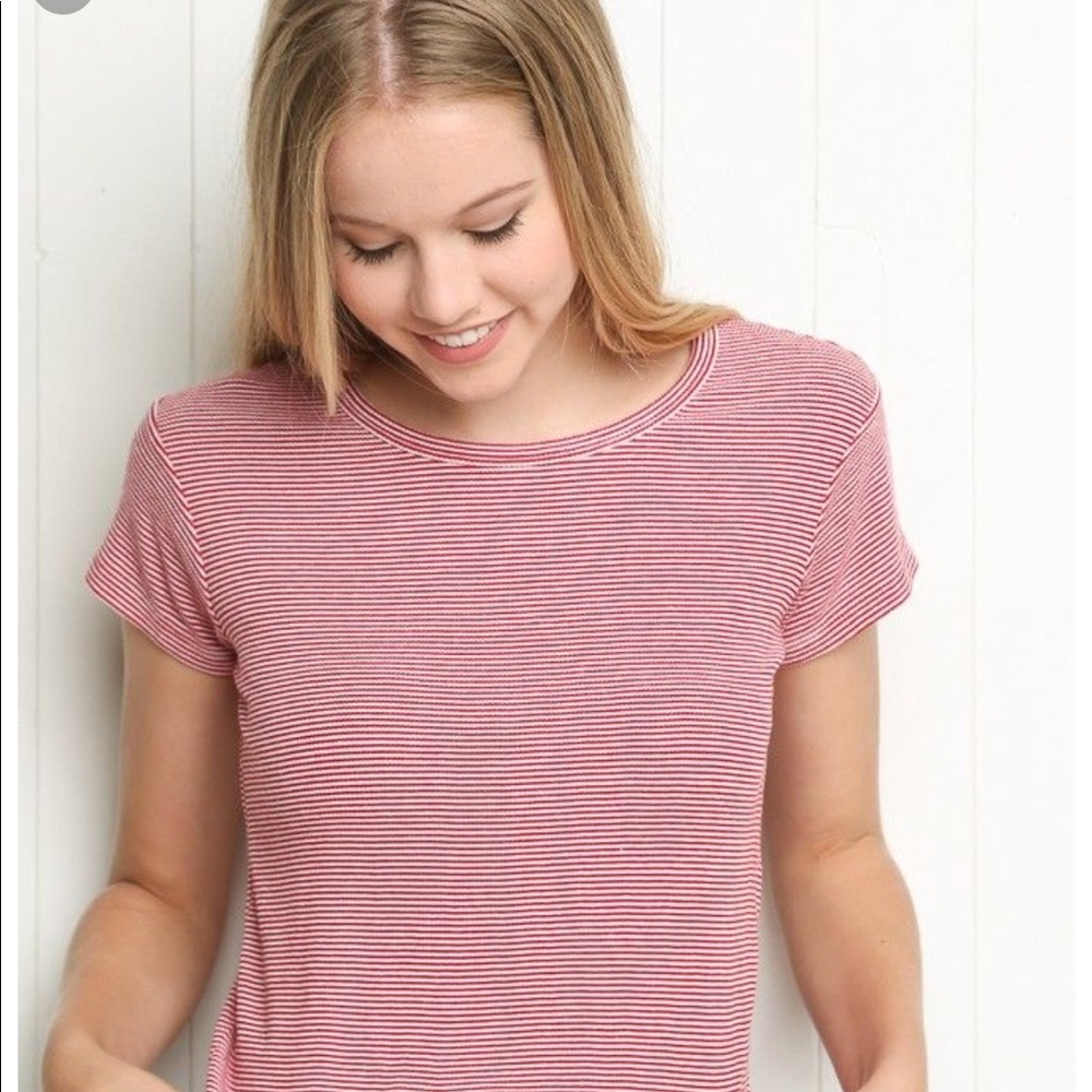 Brandy Melville red T-shirt